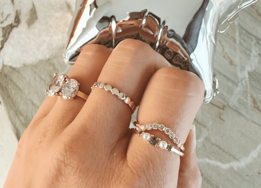 How to stack and style rings