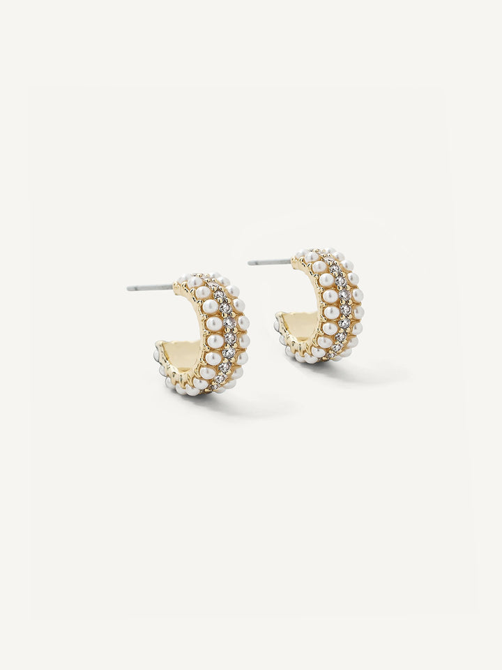 Olive & Piper Marissa Huggie Hoop Earrings