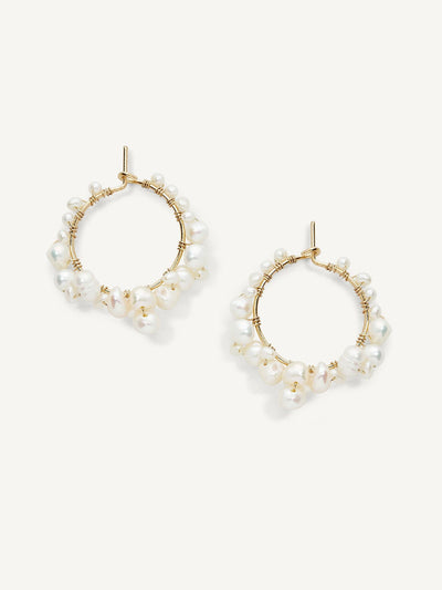 Olive & Piper Mini Cruz Hoop Earrings