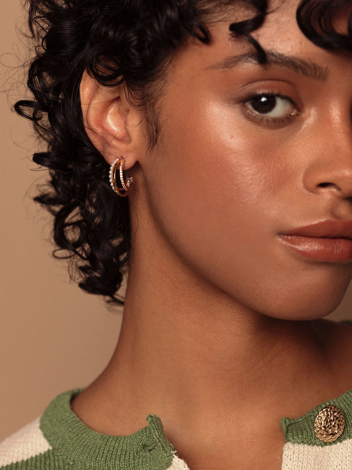 Olive & Piper Carina Hoop Earrings