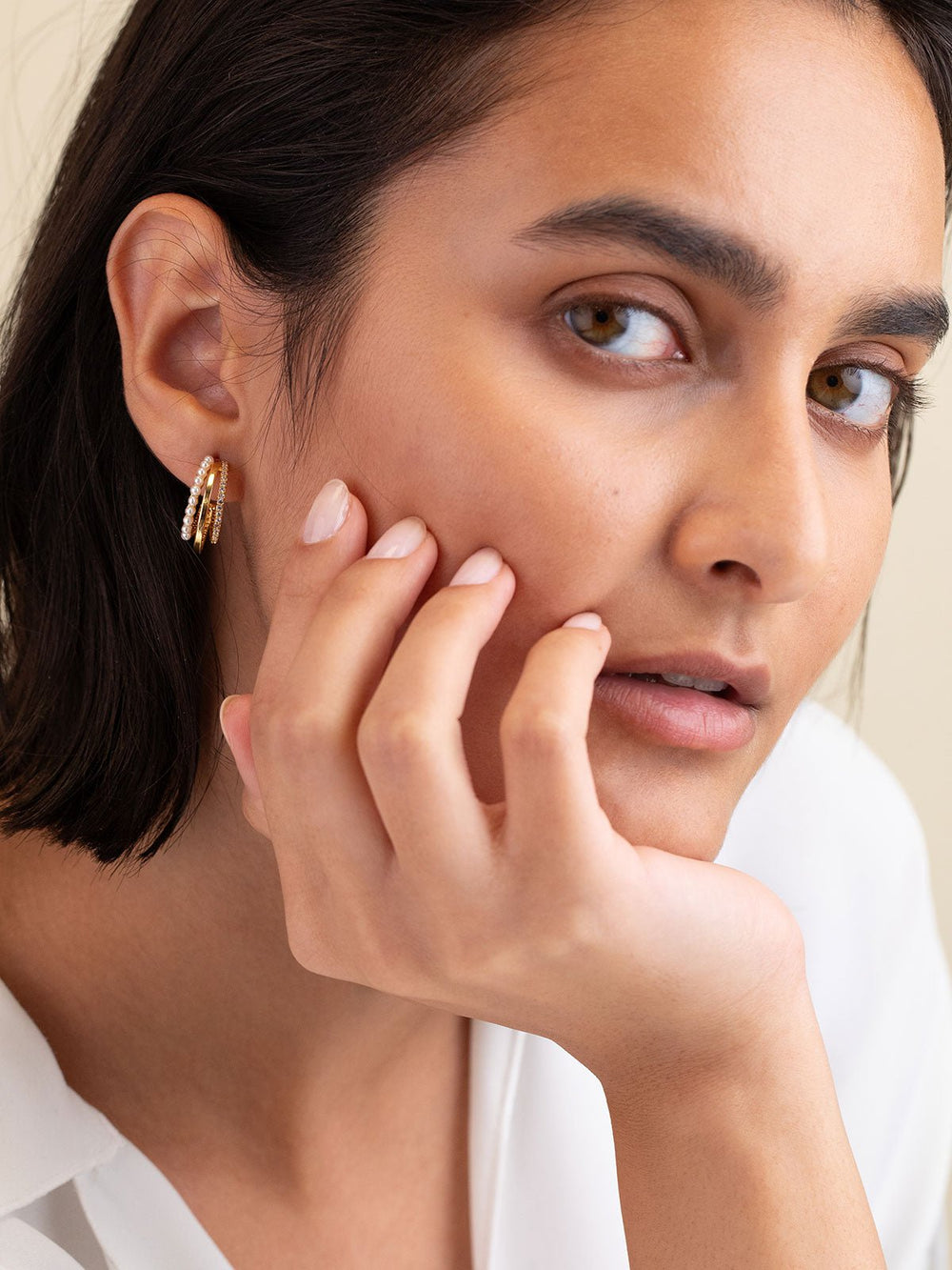 Olive & Piper Carina Hoop Earrings