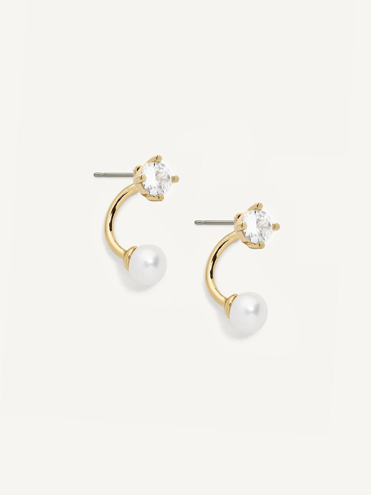 Aria Strong Lustre Round Pearl cheapest Stud Earrings