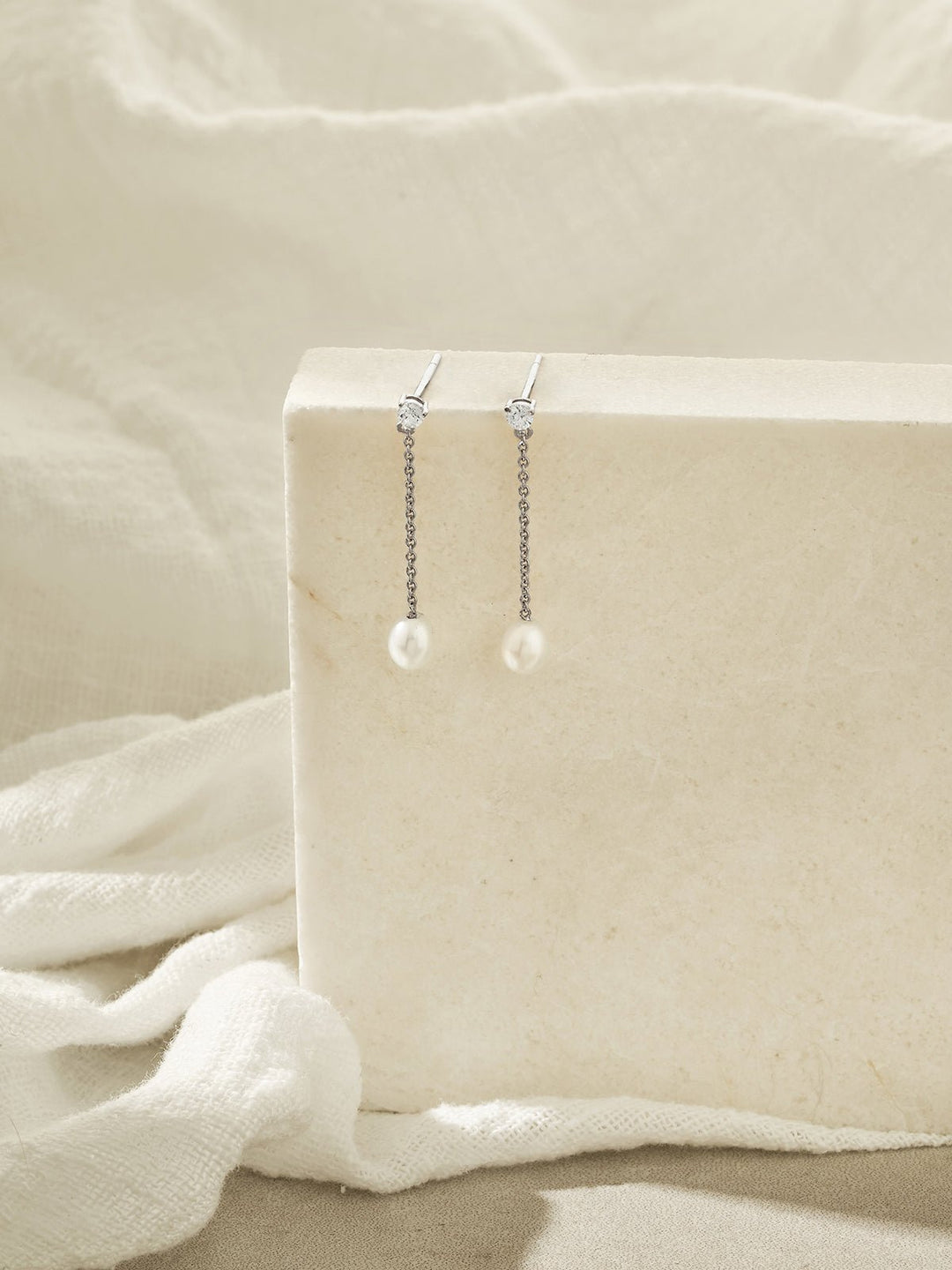 Olive & Piper Ellis Freshwater Pearl Drop Earrings