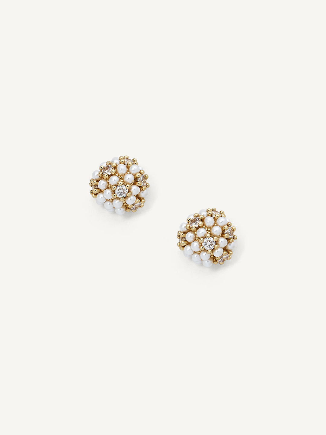 Olive & Piper Estrella Mini Pearl Cluster Studs