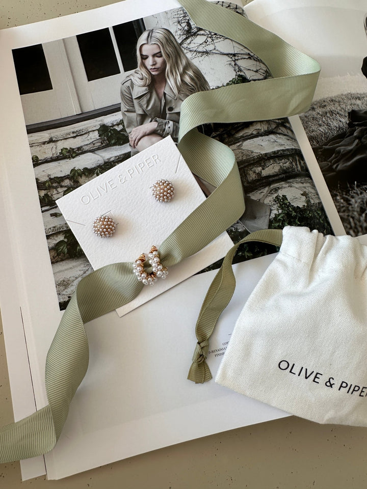 Olive & Piper Nadine Pearl Set