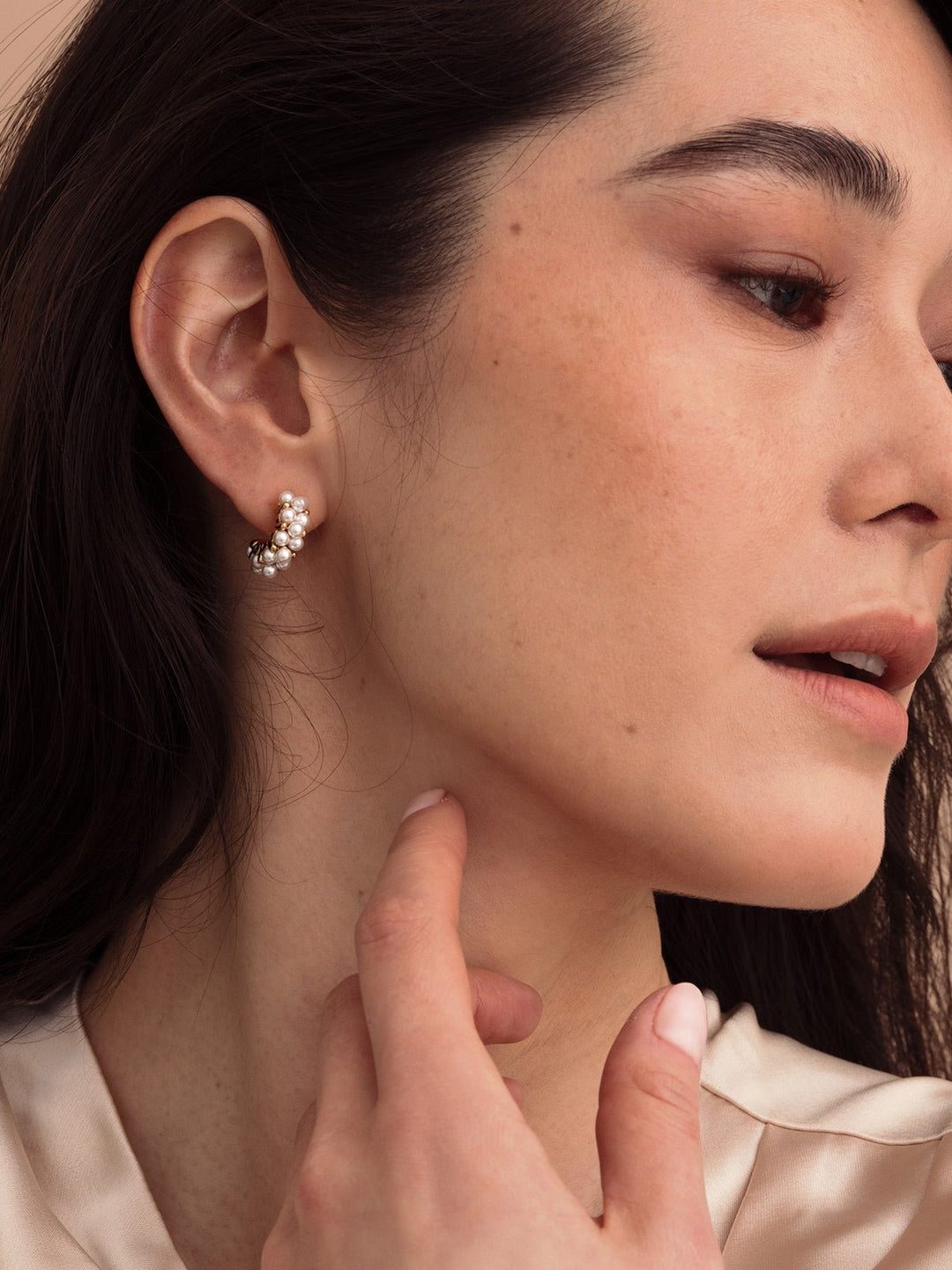 ABLE Celine Stud Earrings - Palm and Perkins